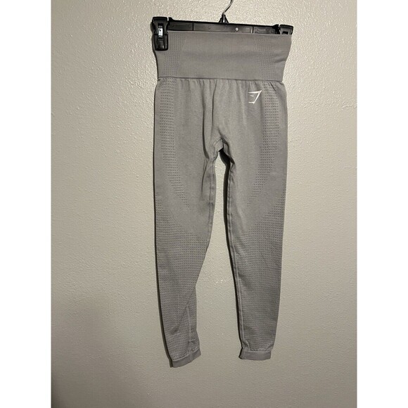 Gymshark Women's Vita Seamless 2.0 Leggings Grey Size Small - Picture 1 of 5